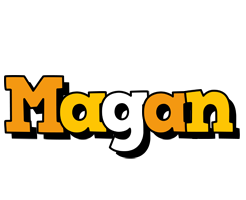 Magan cartoon logo