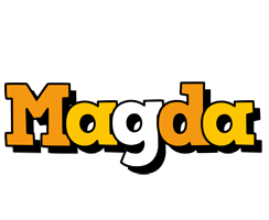Magda cartoon logo