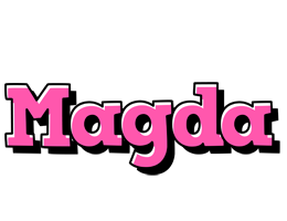 Magda girlish logo