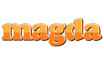 Magda orange logo
