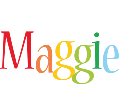 Maggie birthday logo