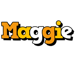 Maggie cartoon logo