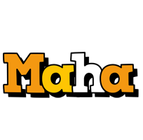 Maha cartoon logo