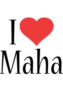 Maha i-love logo