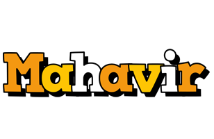 Mahavir cartoon logo