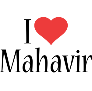 Mahavir i-love logo