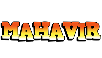Mahavir sunset logo