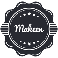 Maheen badge logo