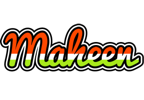 Maheen exotic logo