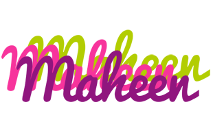 Maheen flowers logo