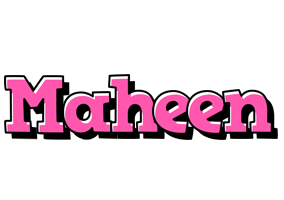 Maheen girlish logo
