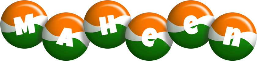 Maheen india logo