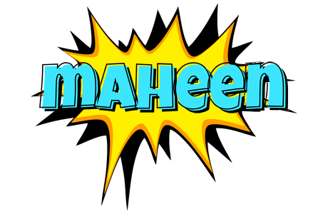 Maheen indycar logo