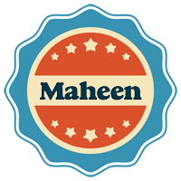 Maheen labels logo
