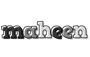 Maheen night logo