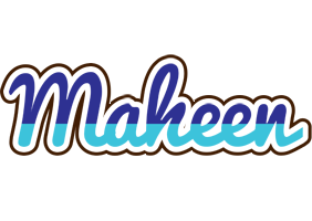 Maheen raining logo