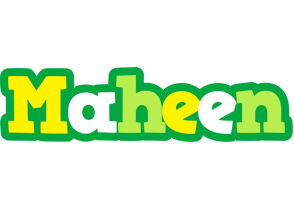 Maheen soccer logo