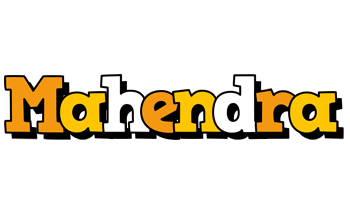 Mahendra cartoon logo