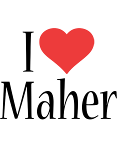 Maher i-love logo