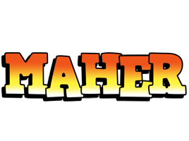 Maher sunset logo