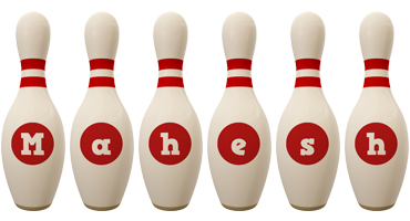 Mahesh bowling-pin logo