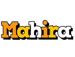 Mahira cartoon logo