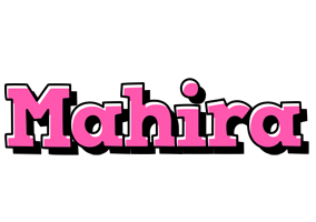 Mahira girlish logo