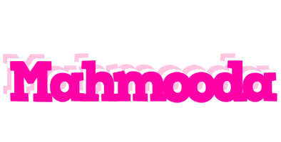 Mahmooda dancing logo