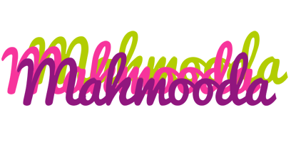 Mahmooda flowers logo