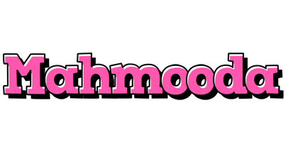 Mahmooda girlish logo