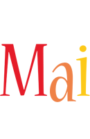 Mai birthday logo