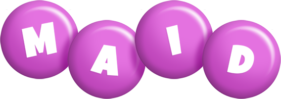 Maid candy-purple logo