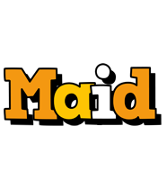 Maid cartoon logo