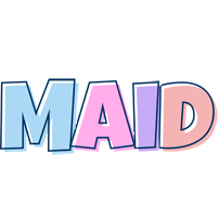 Maid pastel logo