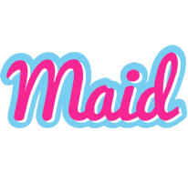 Maid popstar logo
