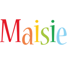 Maisie birthday logo