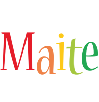 Maite birthday logo