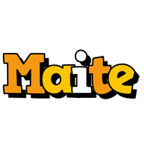 Maite cartoon logo