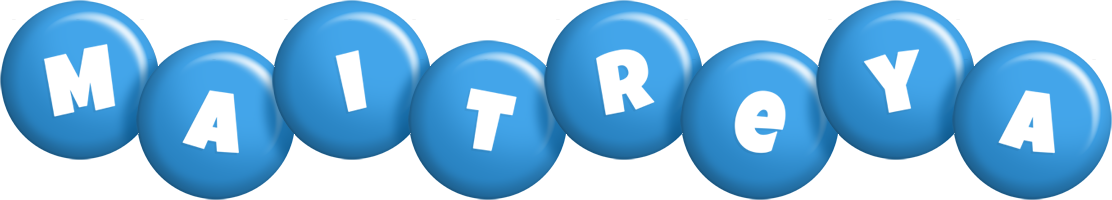 Maitreya candy-blue logo
