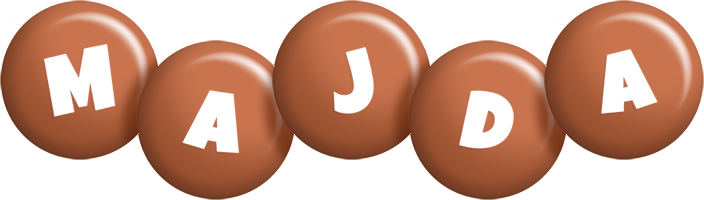 Majda candy-brown logo