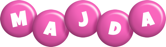 Majda candy-pink logo