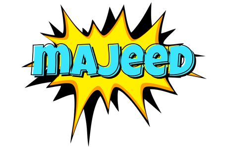 Majeed indycar logo