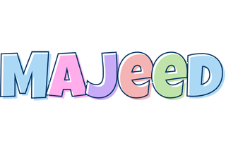 Majeed pastel logo
