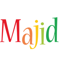 Majid birthday logo