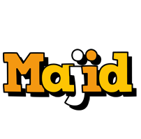 Majid cartoon logo