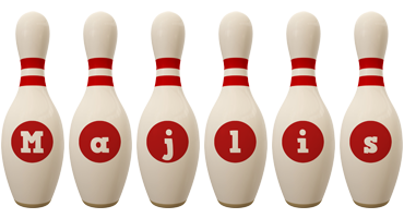 Majlis bowling-pin logo