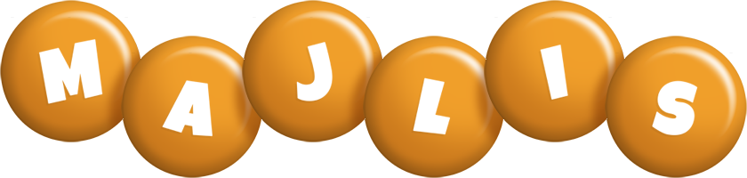 Majlis candy-orange logo
