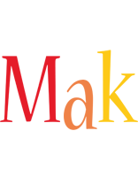 Mak birthday logo