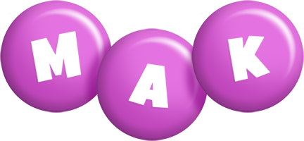Mak candy-purple logo