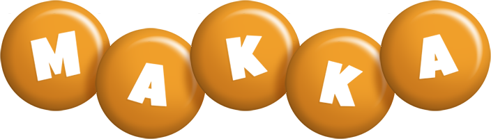 Makka candy-orange logo